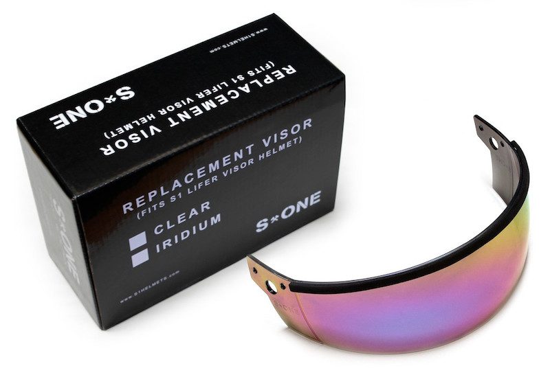 S1 Lifer Replacement Visor Iridium Gradient Mirror