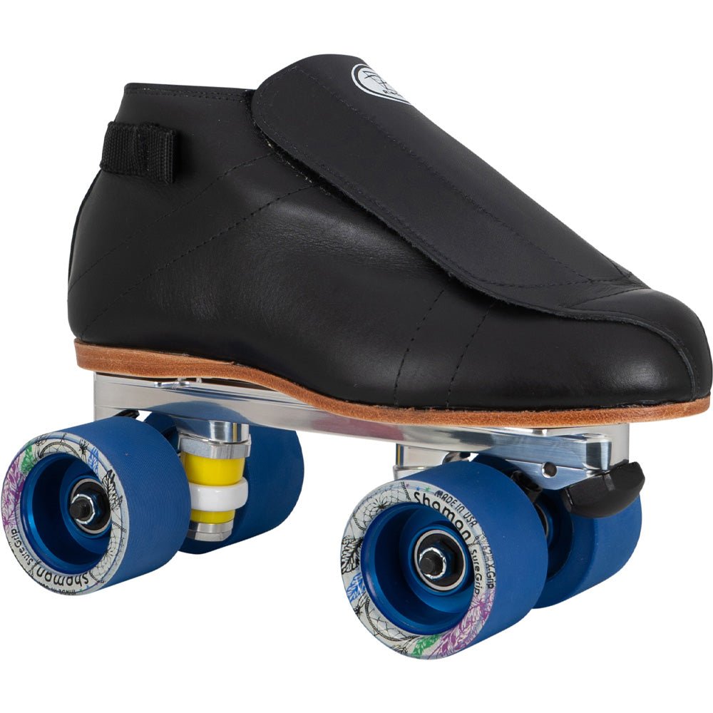 Riedell 395 PowerTrac Shaman Jam Roller Skate With Jam Plugs - ROLLER SKATE USA