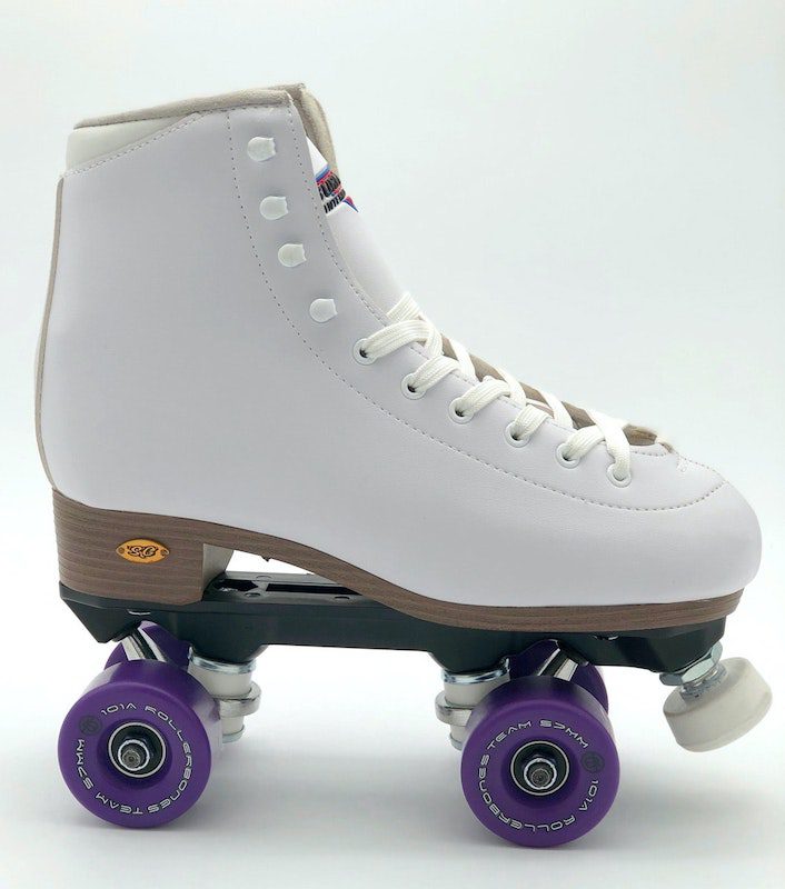 Sure Grip Team Fame Roller Skate White - ROLLER SKATE USA