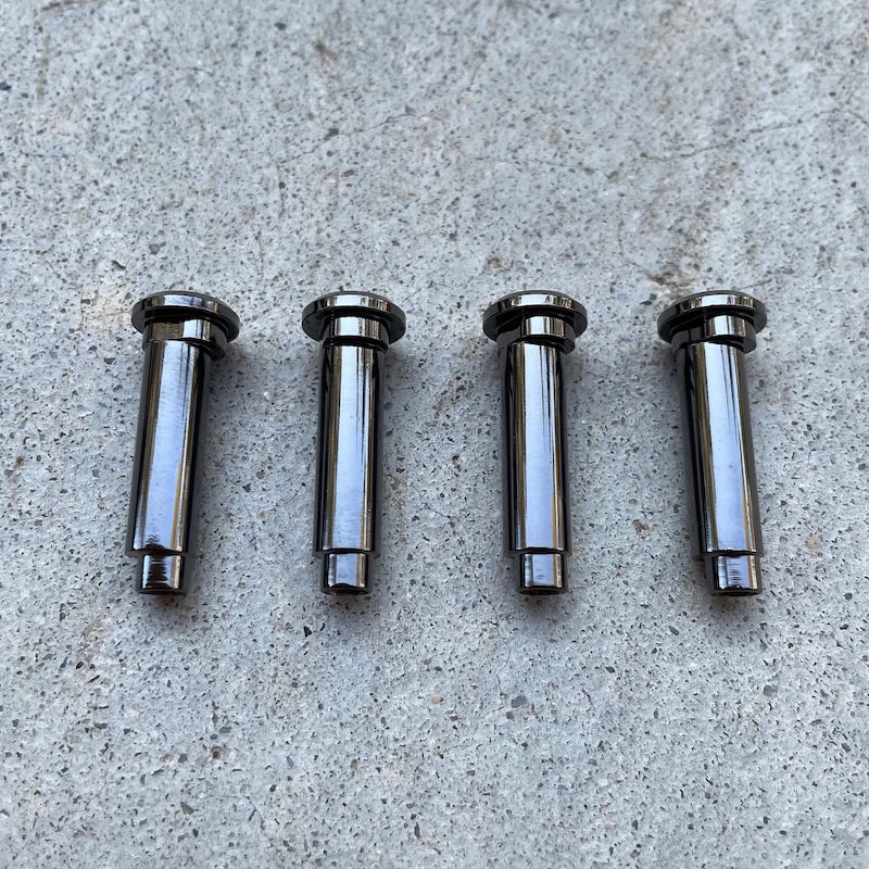 Endless Arc Silver Rocker Axles 4-pack