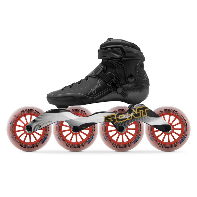 Bont Semi Race III Inline Skate with Supercell Frame X 4
