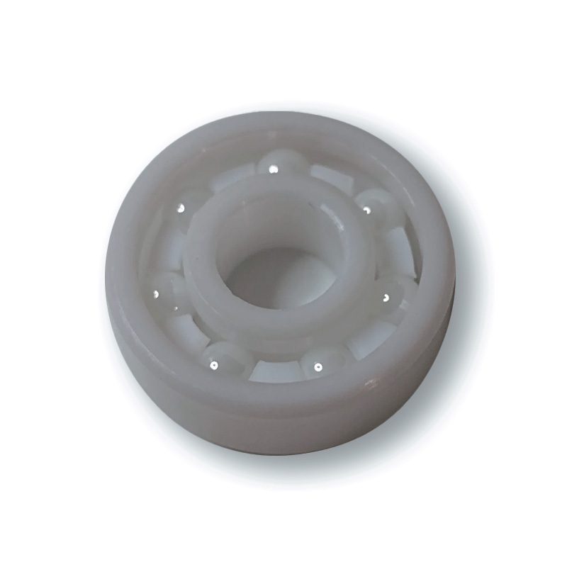 Tornado F-4 White ZR02 zirconia Ceramic balls W/ ZR02 Compound races Bearings