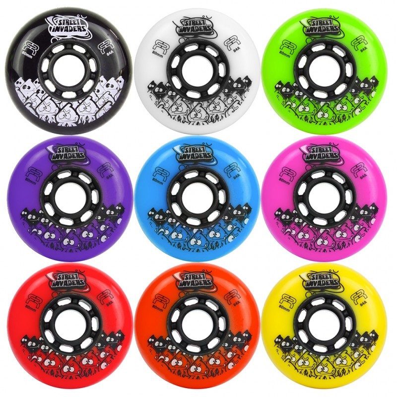 FR Street Invaders Wheels 72MM