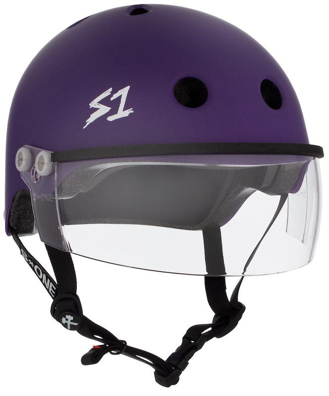 S1 Lifer Visor Helmet Gen 2 Purple Matte