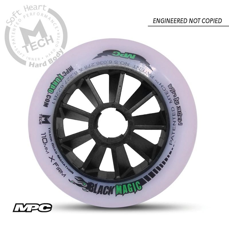 MPC Black Magic XFirm Inline Speed wheels