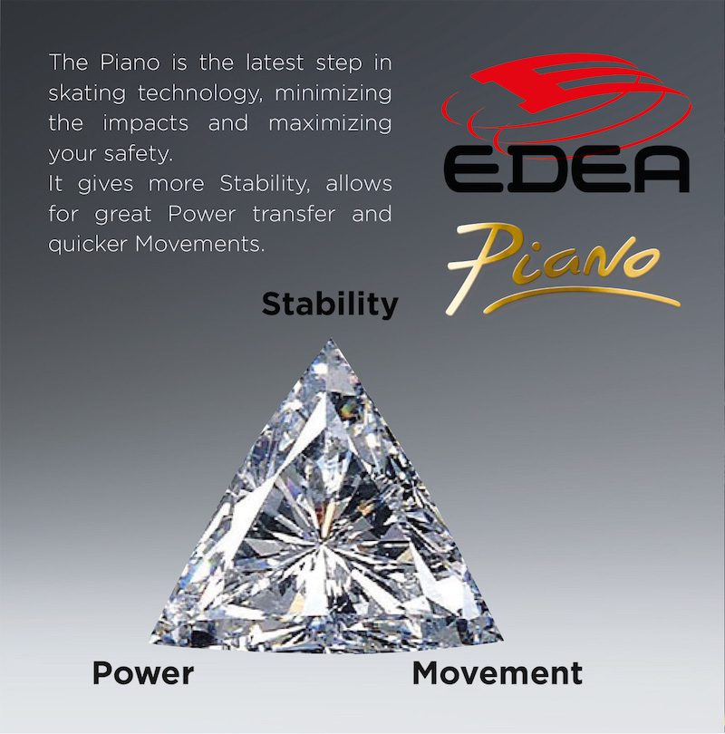 Edea Piano Ice Artistic Skate Boot