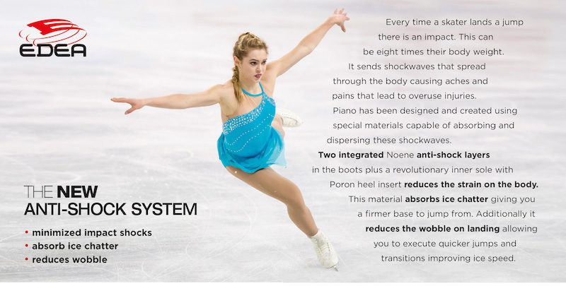 Edea Piano Ice Artistic Skate Boot