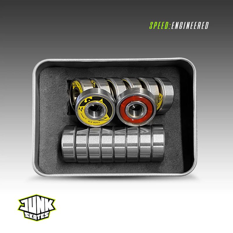 Junk 6IX Ball Pro Skate Bearings (16 Pack)