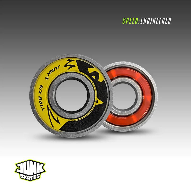Junk 6IX Ball Pro Skate Bearings (16 Pack)