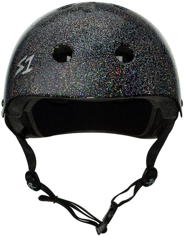 S1 Mega Lifer Helmet Black Gloss Glitter