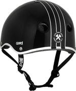 S1 Lifer Helmet Black Gloss W/ White Outline - GAVO Collab