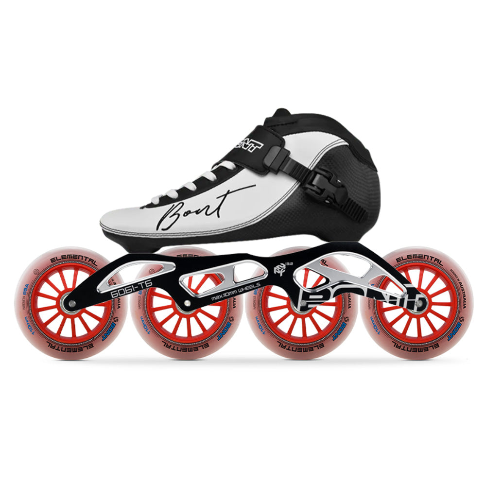 Bont BNT Inline Speed Skates 2PF 6061 Black Frame