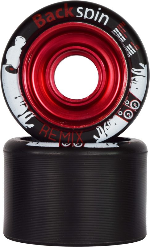 Backspin Remix Aluminum Roller Skate Wheels 62MM