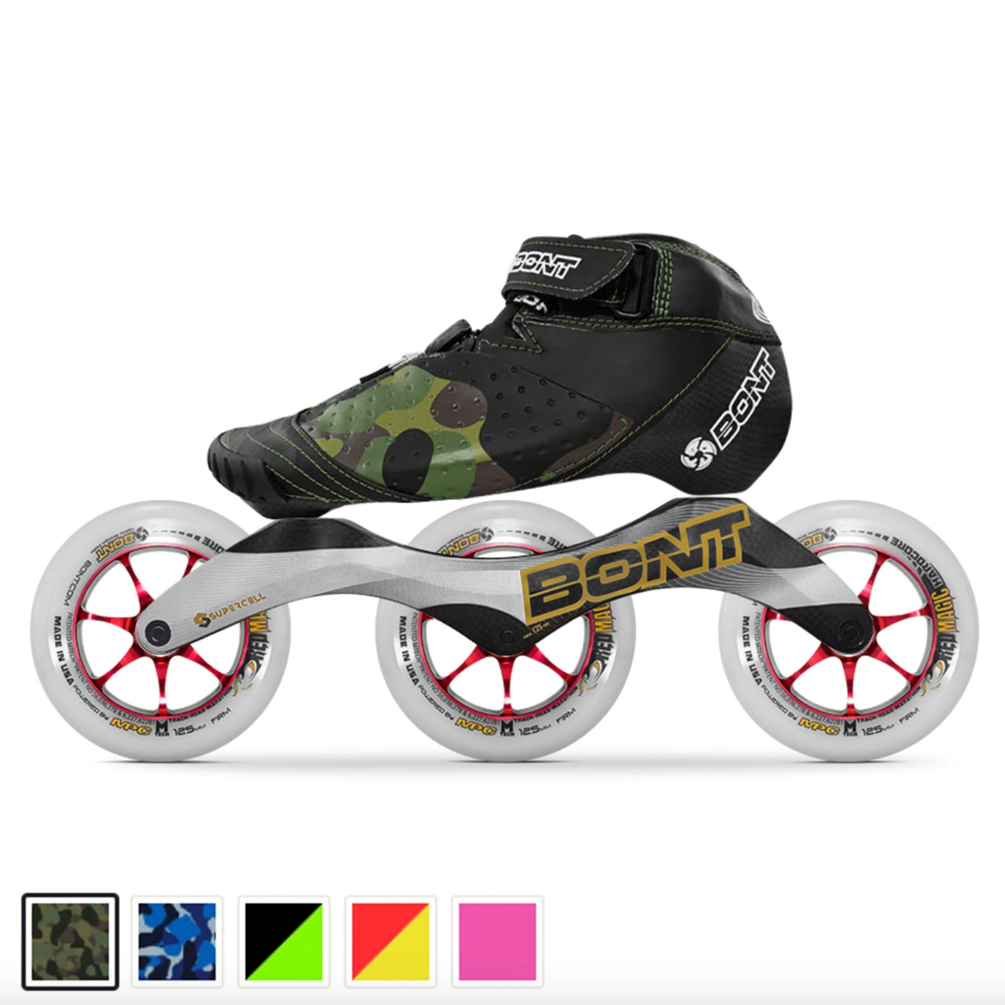 Bont Vaypor BOA Inline Skate with Supercell Frame