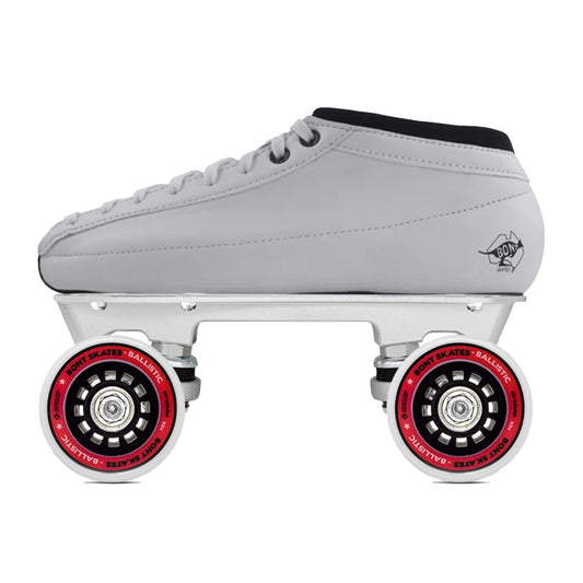 BONT New Cuff Racer Speed Roller Skate Package White