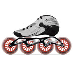 Bont Jet Inline Speed Skate Black 2PF 6061 Frame - ROLLER SKATE USA