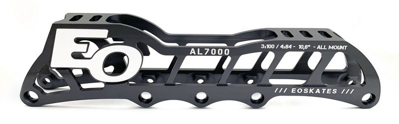 EO Aluminum Speed Skate Frame 3 and 4 Wheels set up