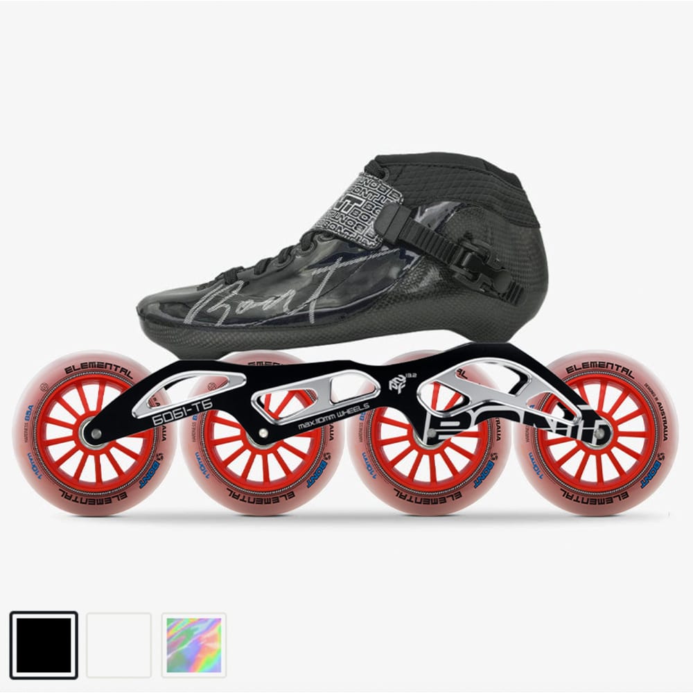 Bont Eclipse Inline Speed Skates 2PF 6061 Black Frame