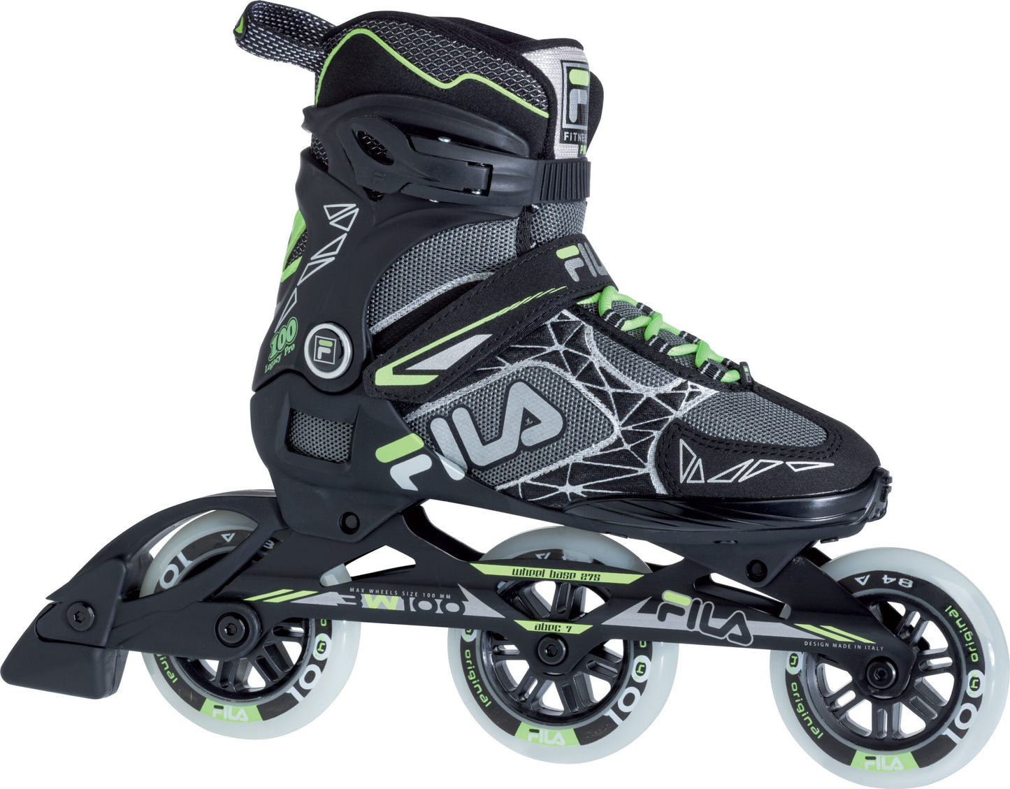 Fila Legacy Pro 100 Fitness Skate Black Grey Winter Green