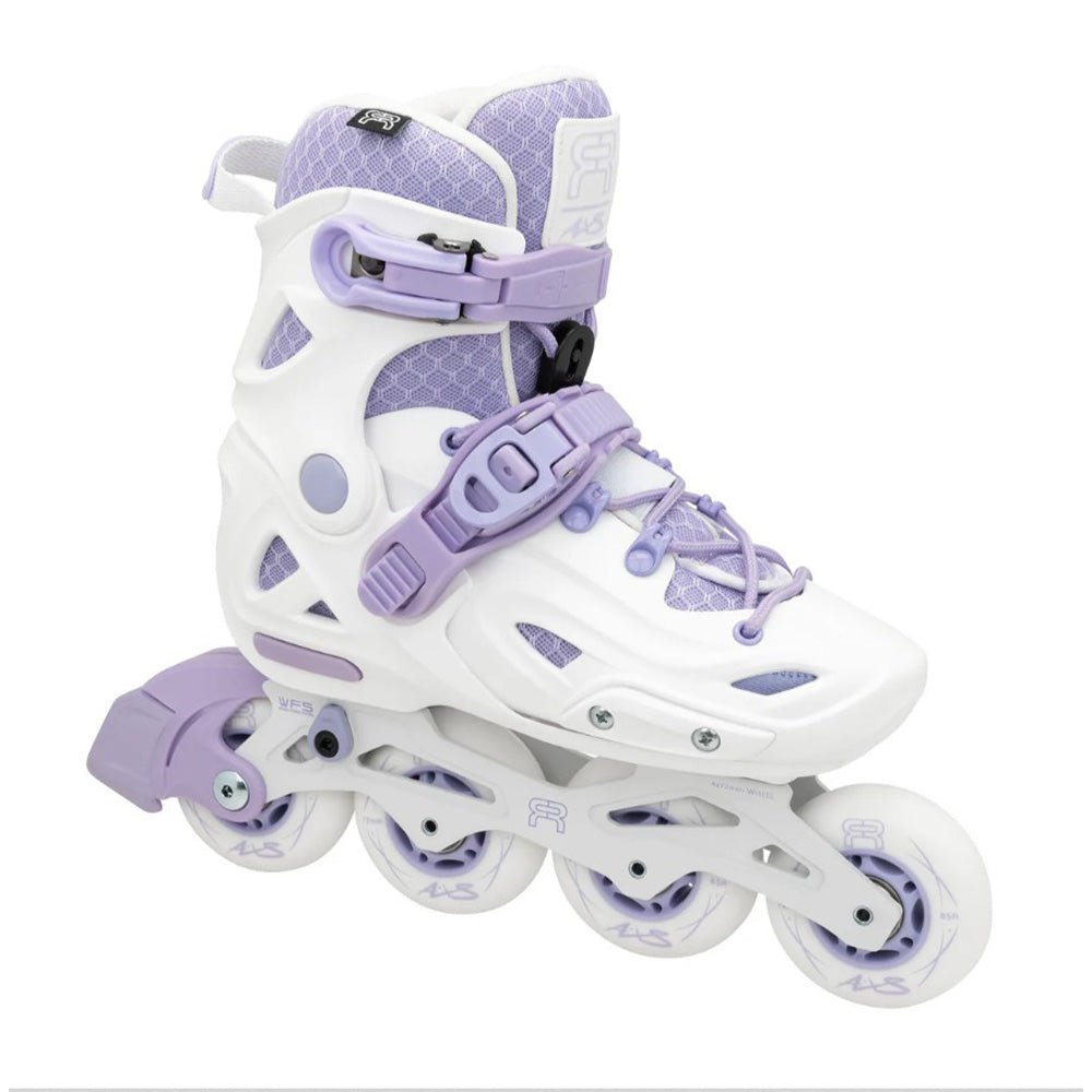 FR AXS White/Purple Skate - ROLLER SKATE USA