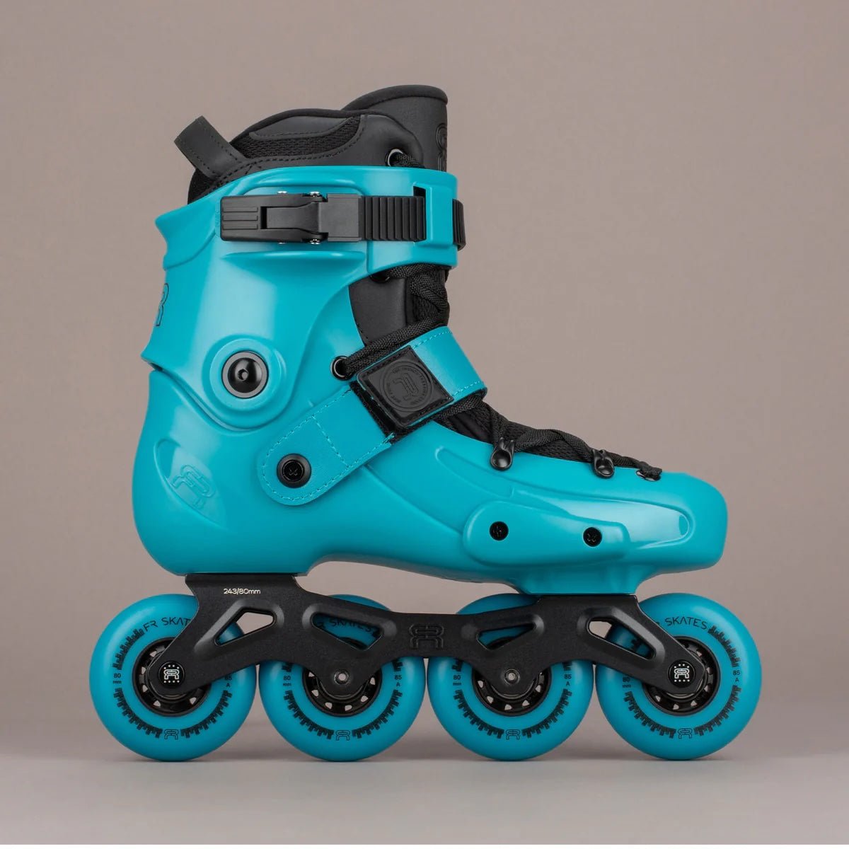 FR FRX 80 Freeride Skate Teal - ROLLER SKATE USA