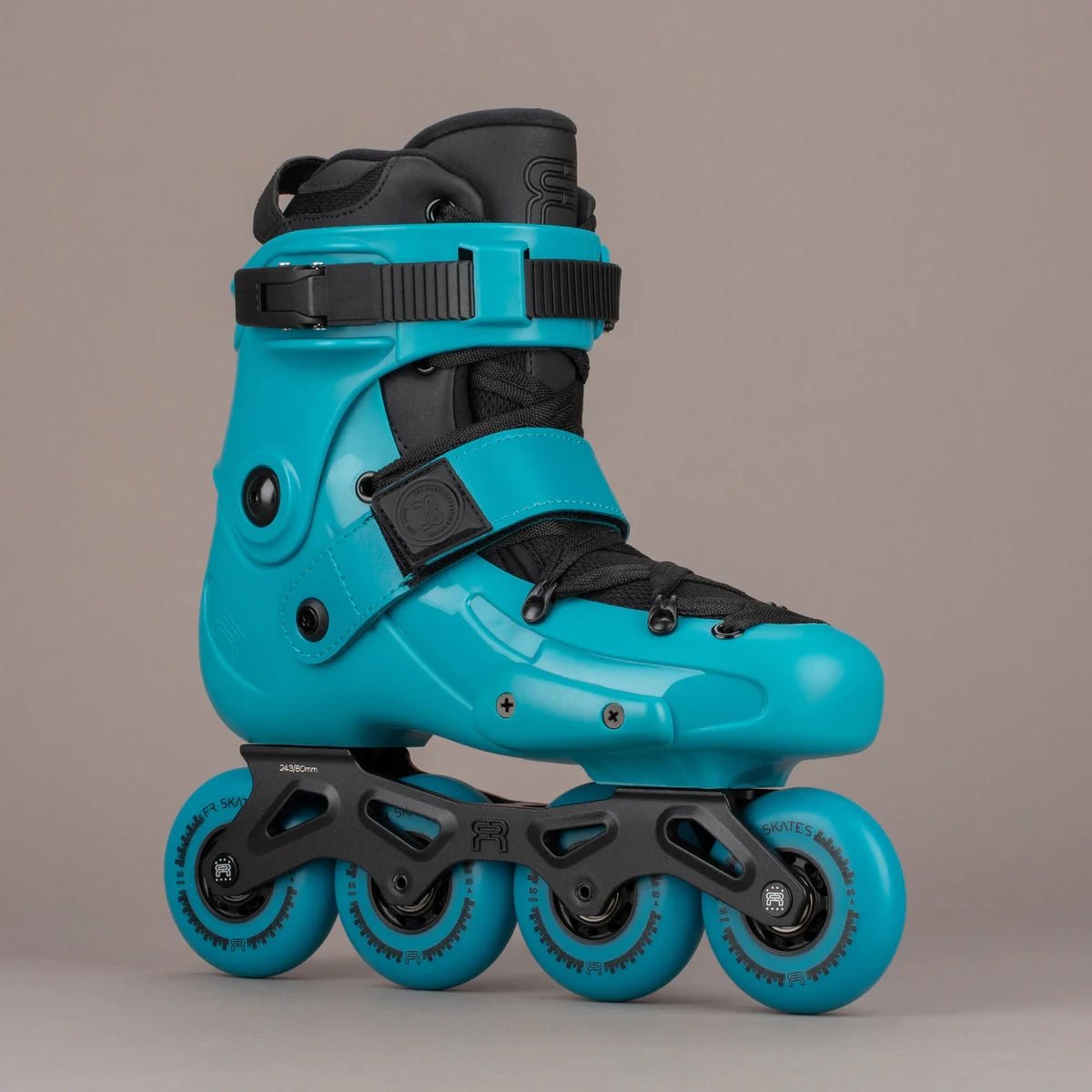 FR FRX 80 Freeride Skate Teal - ROLLER SKATE USA