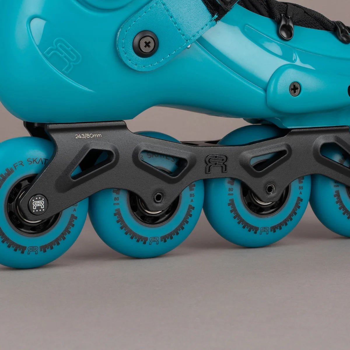 FR FRX 80 Freeride Skate Teal - ROLLER SKATE USA