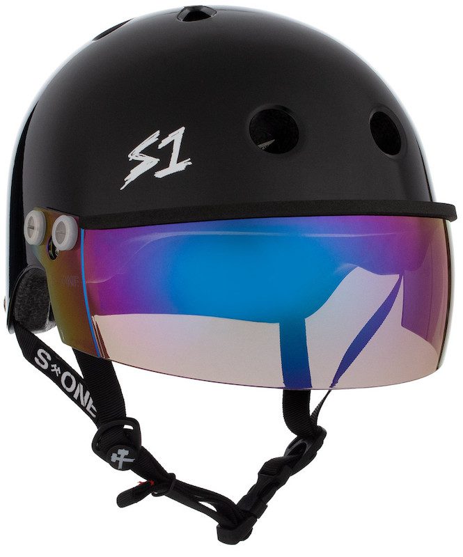 S1 Lifer Visor Helmet Gen 2 Black Gloss