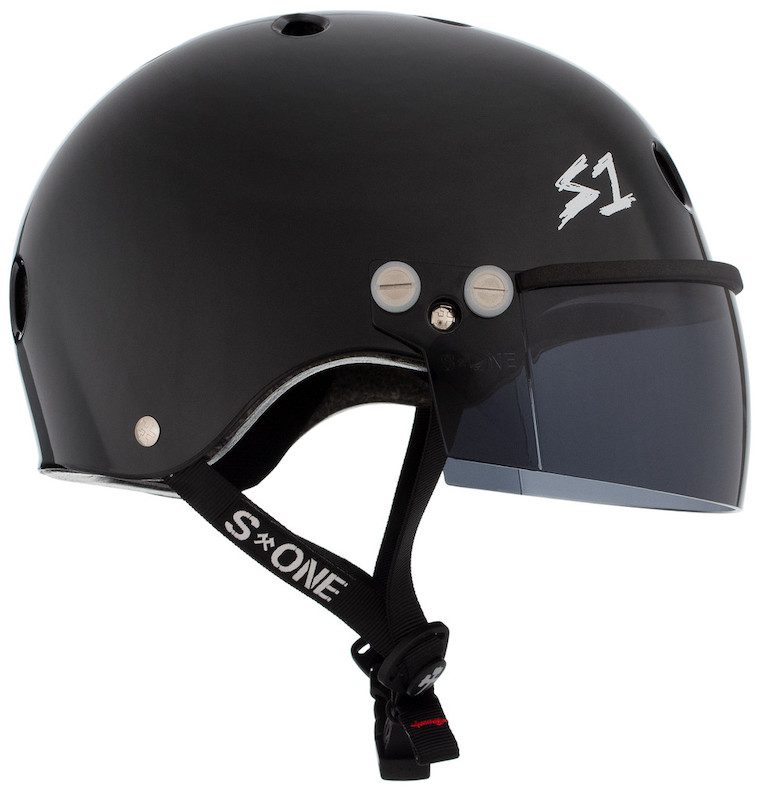 S1 Lifer Visor Helmet Gen 2 Black Gloss