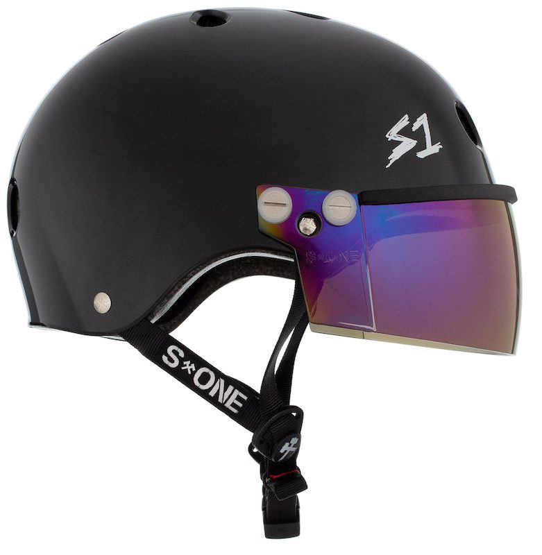 S1 Lifer Visor Helmet Gen 2 Black Gloss