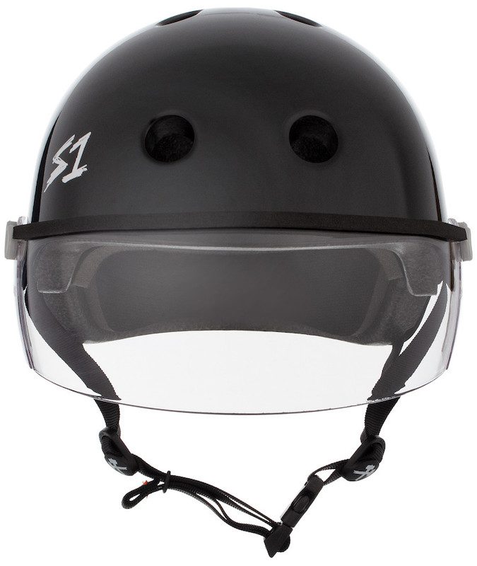 S1 Lifer Visor Helmet Gen 2 Black Gloss