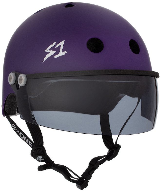 S1 Lifer Visor Helmet Gen 2 Purple Matte