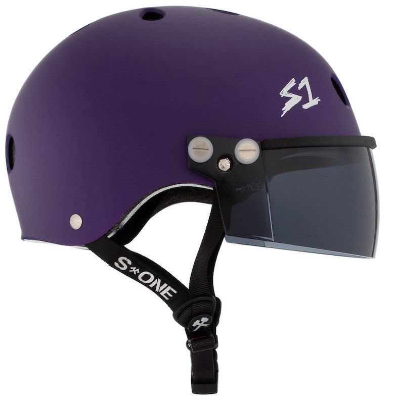 S1 Lifer Visor Helmet Gen 2 Purple Matte