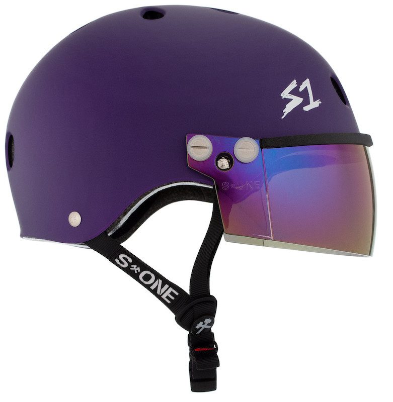 S1 Lifer Visor Helmet Gen 2 Purple Matte