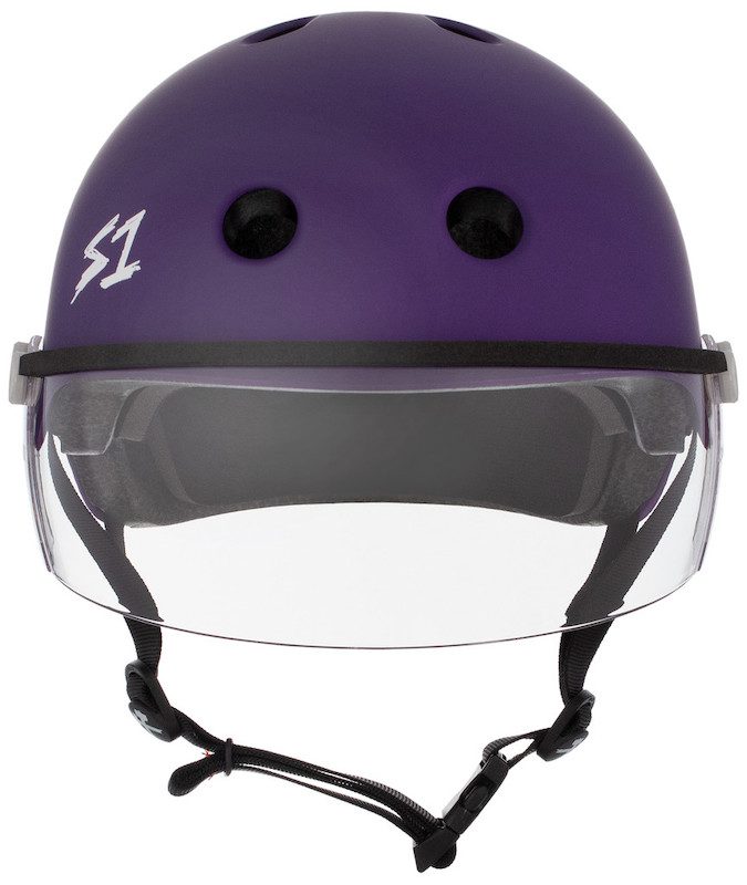 S1 Lifer Visor Helmet Gen 2 Purple Matte