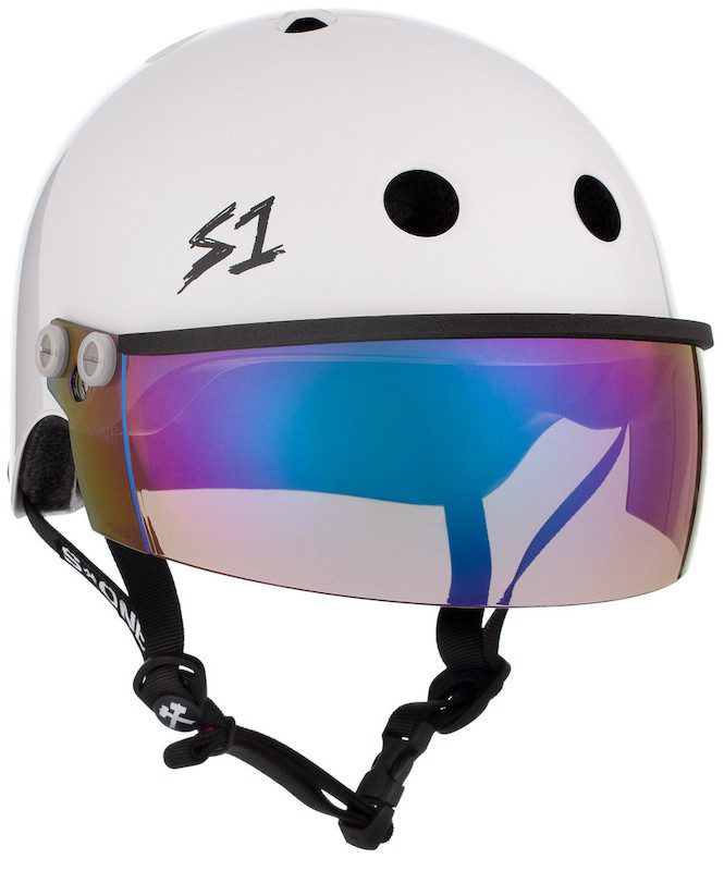 S1 Lifer Visor Helmet Gen 2 White Gloss