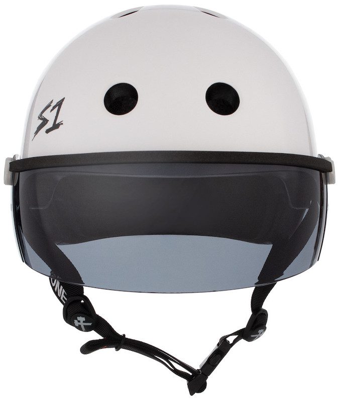 S1 Lifer Visor Helmet Gen 2 White Gloss