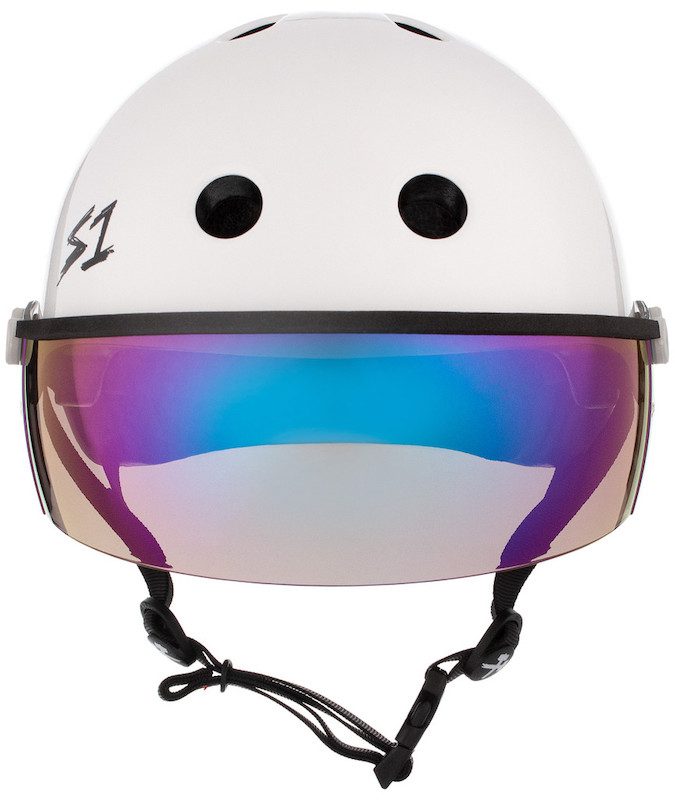 S1 Lifer Visor Helmet Gen 2 White Gloss