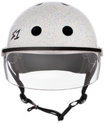 S1 Lifer Visor Helmet Gen 2 White Gloss Glitter