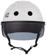 S1 Lifer Visor Helmet Gen 2 White Gloss Glitter
