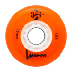 Luminous Inline LED Wheels 76mm