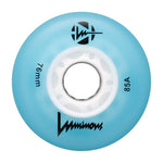 Luminous Inline LED Wheels 76mm