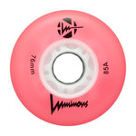 Luminous Inline LED Wheels 76mm
