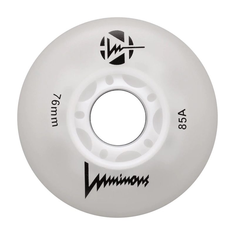 Luminous Inline LED Wheels 76mm