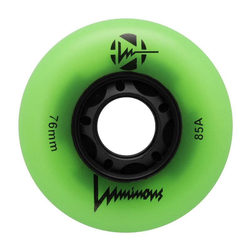 Luminous Inline LED Wheels 76mm