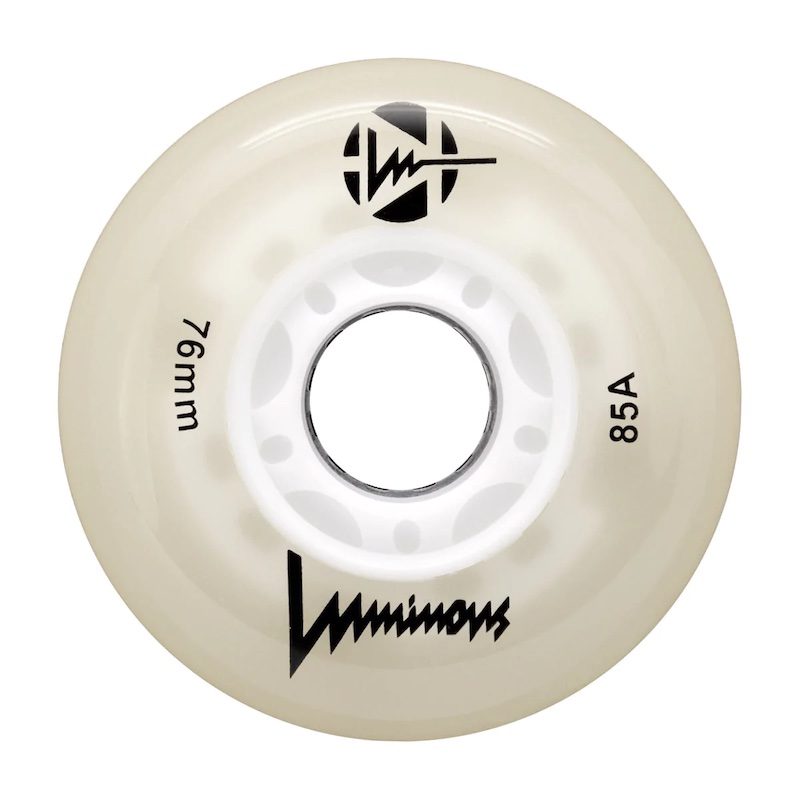 Luminous Inline LED Wheels 76mm
