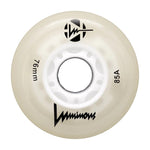 Luminous Inline LED Wheels 76mm