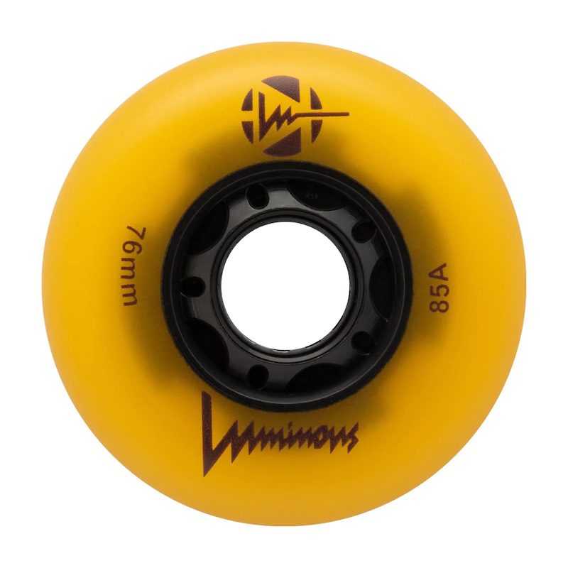 Luminous Inline LED Wheels 76mm