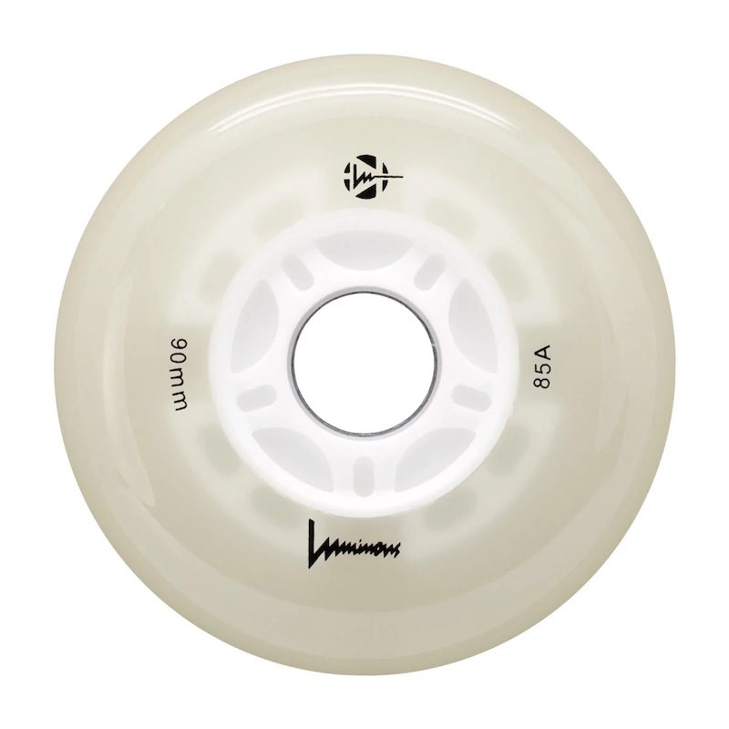 Luminous Inline LED Wheels 90mm