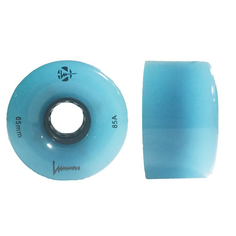 Luminous Longboard Freestyle LED Wheels 65mm